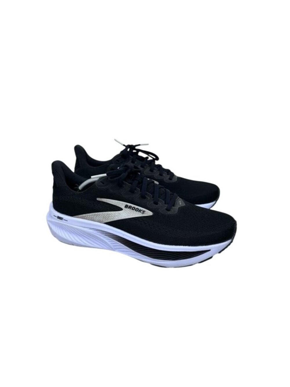 Brooks Ghost 17 Black Running Shoes Sneaker DNA Loft Cushion Athletic Mens sz 8
